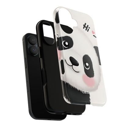 Entzückendes Panda-verspieltes Hi-Text-Telefon iPhone 16 - Robust