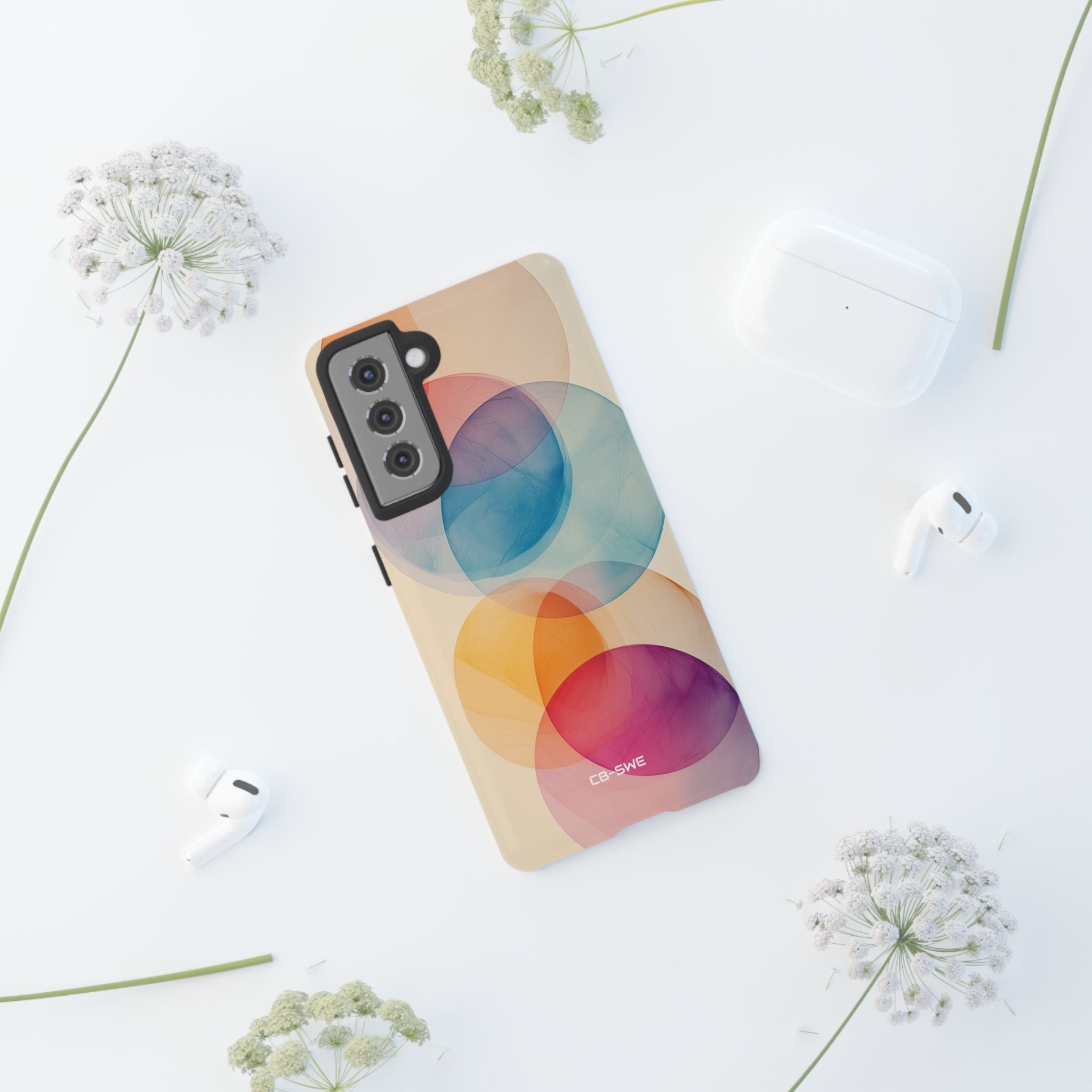 Circles Embrace Light - Samsung Case