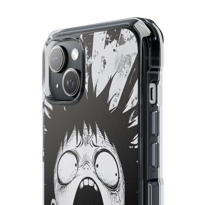 Screaming Stripes iPhone 15 Plus Case - Impact