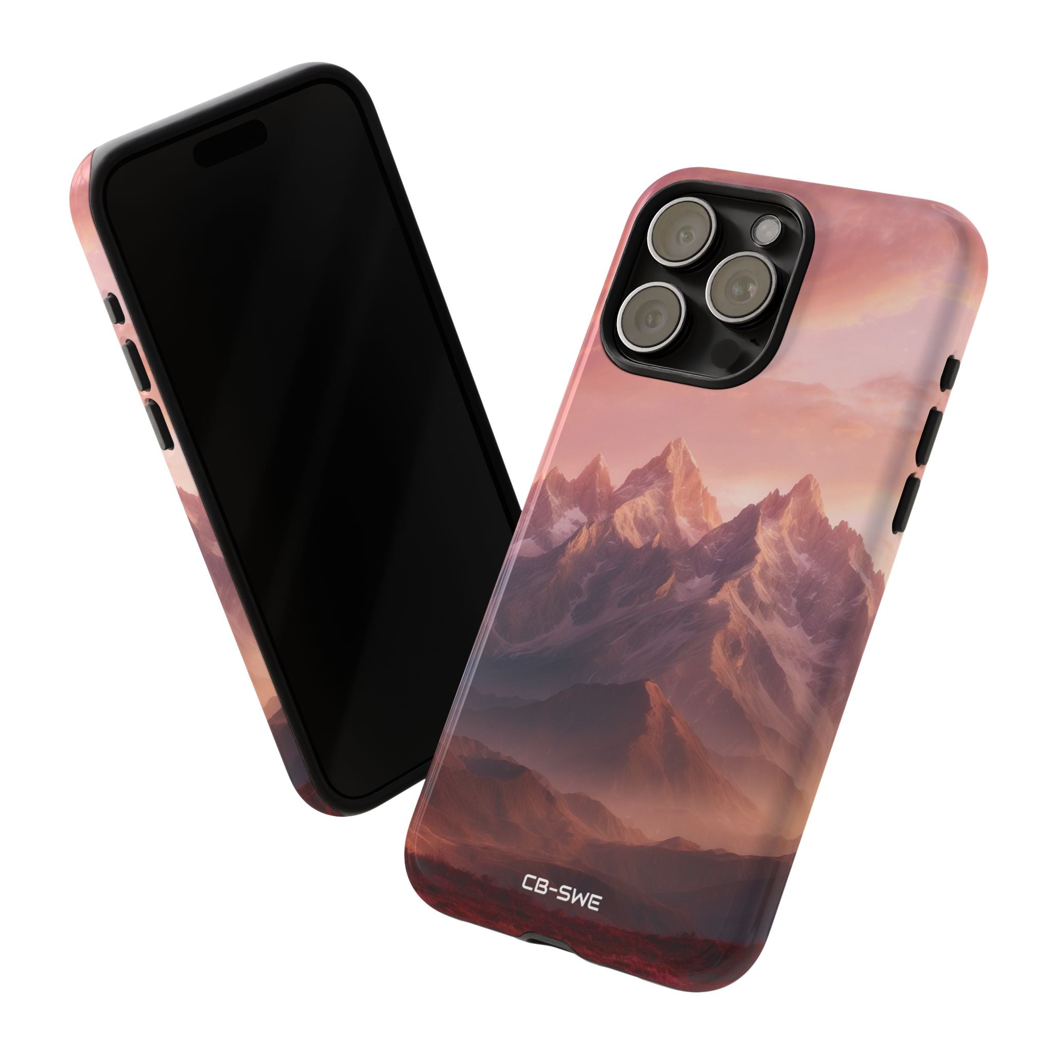 Vibrant Peaks Emerge - iPhone Case