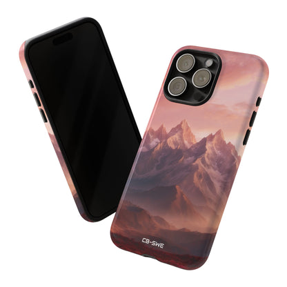Vibrant Peaks Emerge - iPhone Case