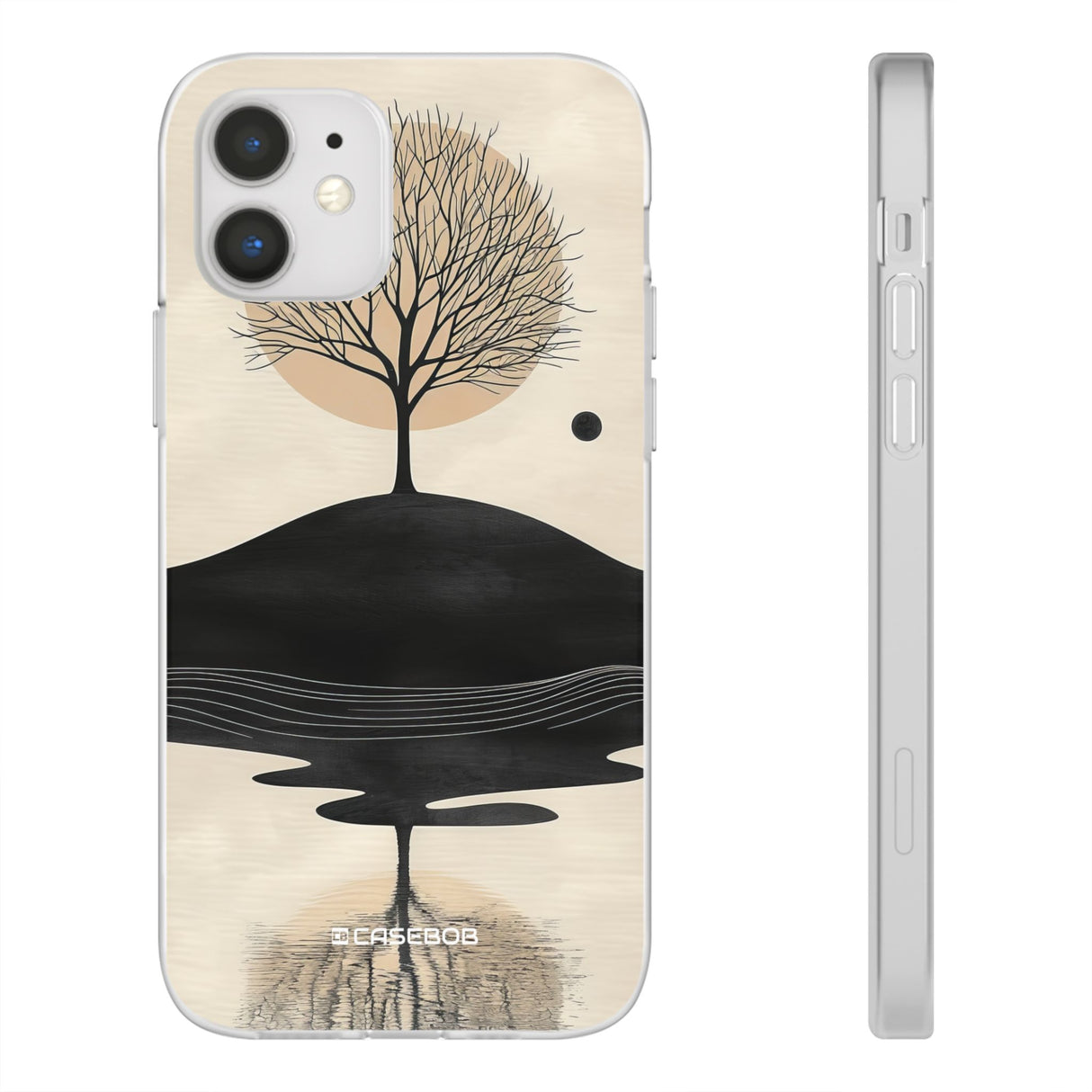 Serene Reflections | Flexible Phone Case for iPhone