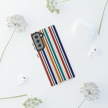 Modern Stripe Line - Protective Phone Case