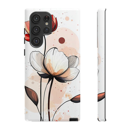 Vibrant Floral Elegance - Samsung Case