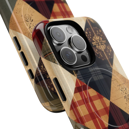 Rustic Quilt Charm iPhone 16 - Tough+