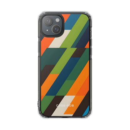 Diagonal Blaze iPhone 15 Plus Case - Impact