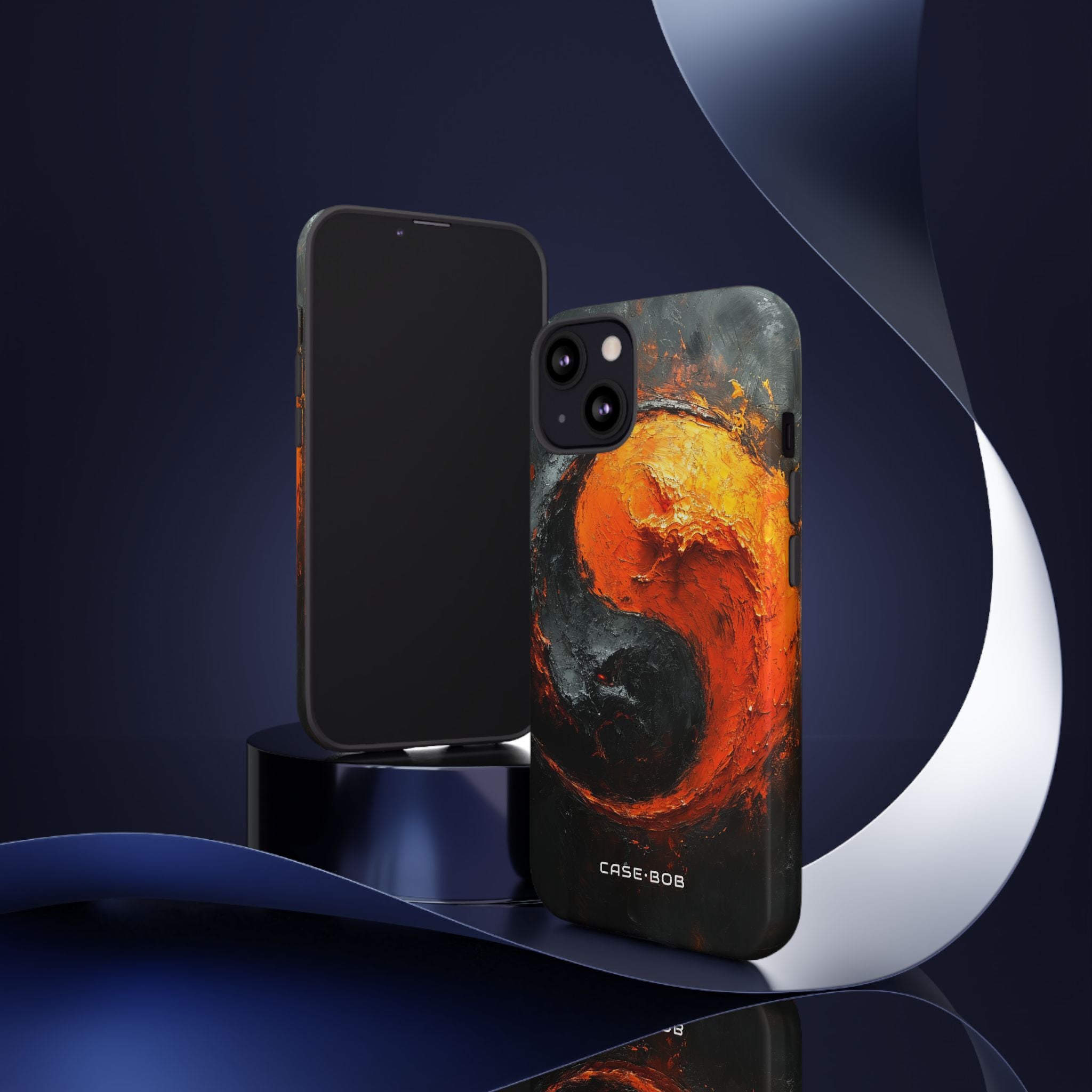 Molten Yin-Yang iPhone 13 Case - Tough