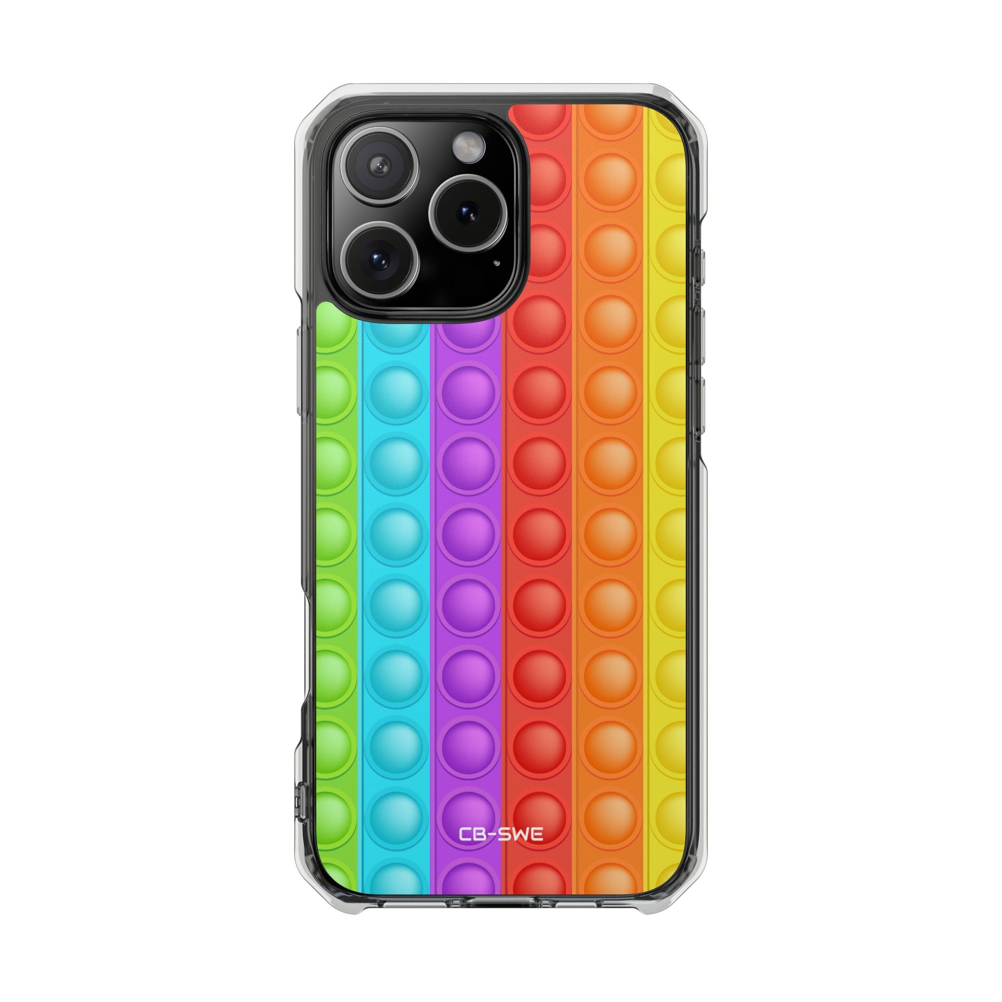 Playful Pop-It Spectrum iPhone Case - Impact