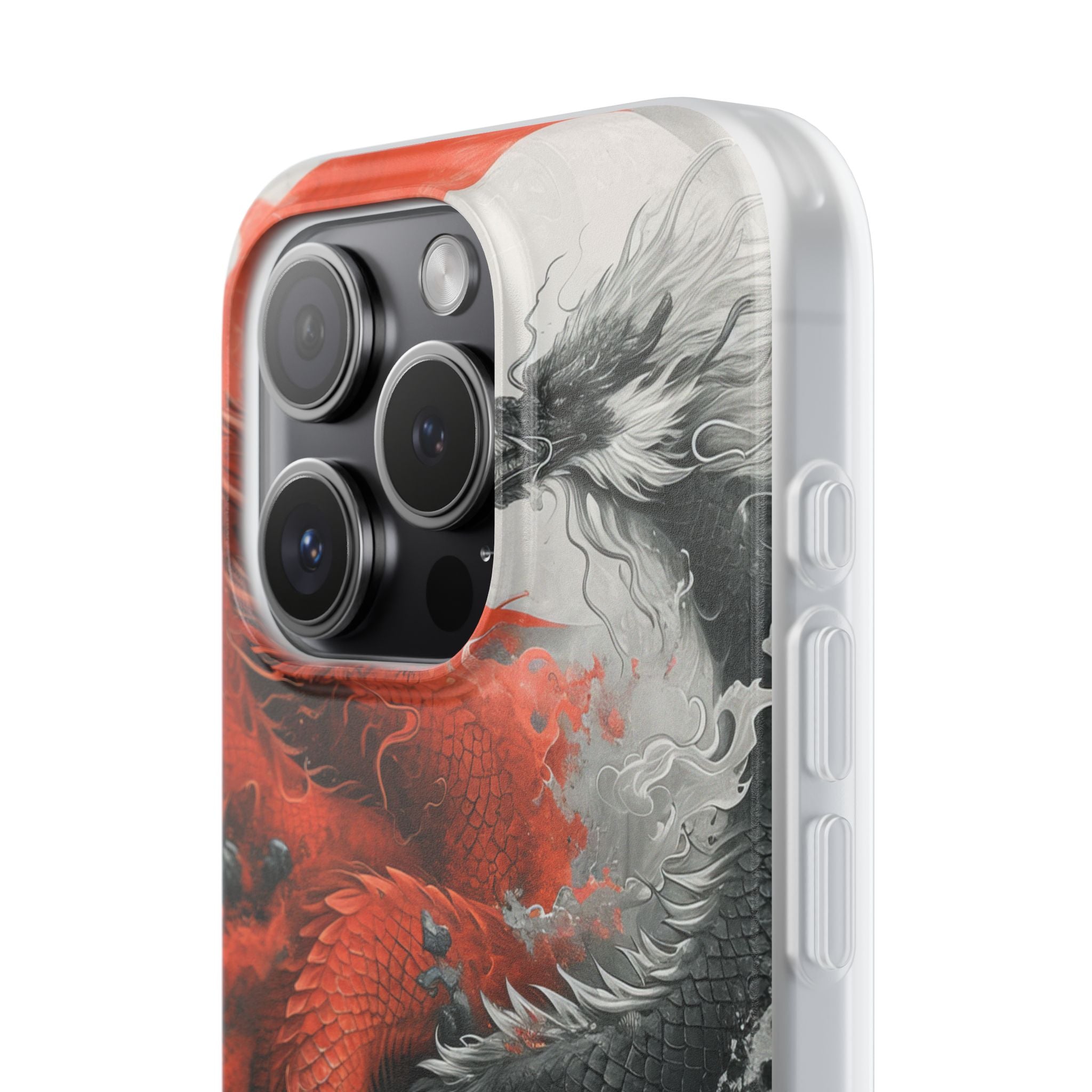 Zen Dragon Harmony iPhone 15 - Flexi Phone Case