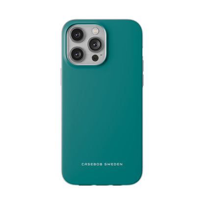 Dark Cyan iPhone 14 - Flexi Phone Case