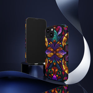 Gothic Stained Glass Majesty - Protective Phone Case