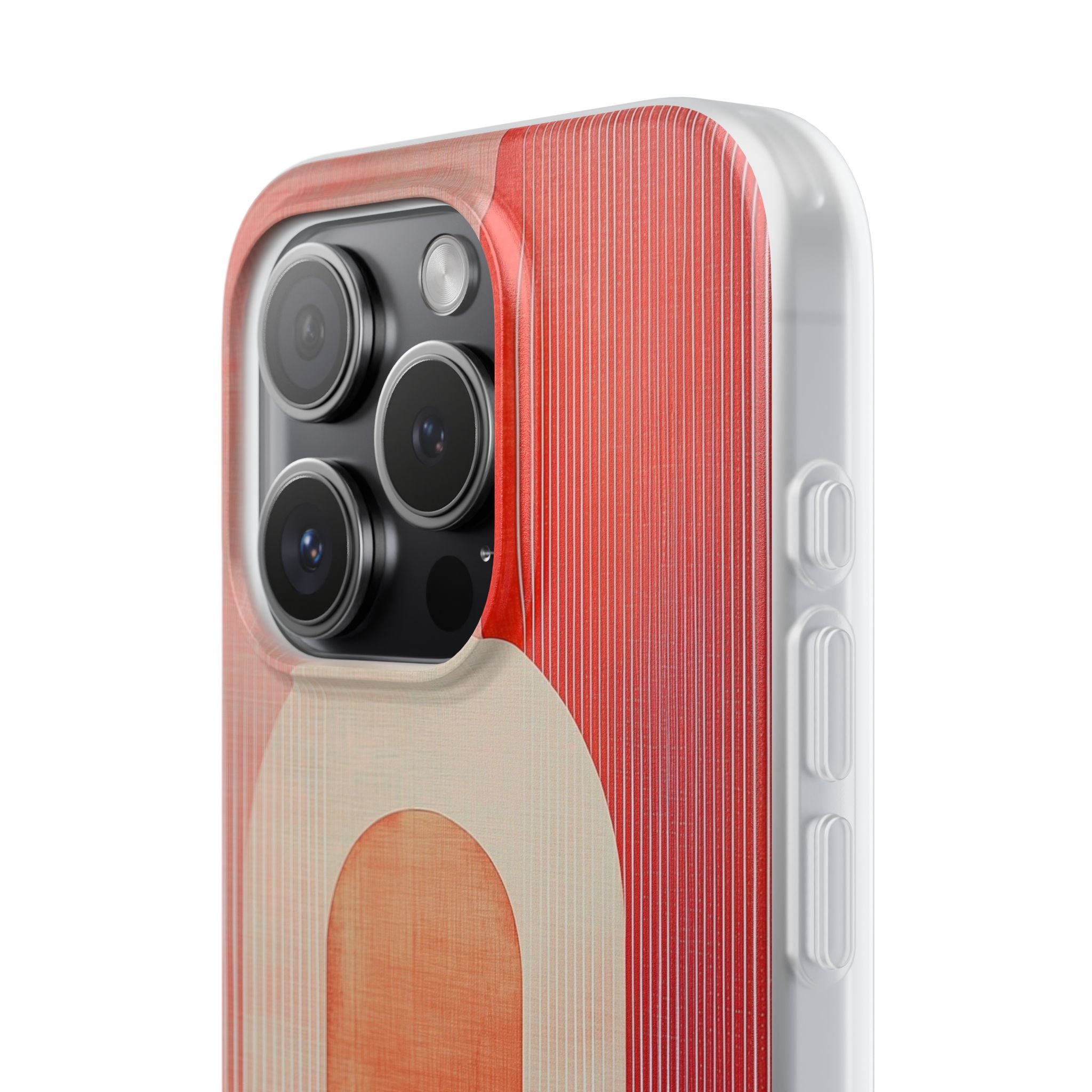 Crimson Arches iPhone 15 Pro Case - Soft