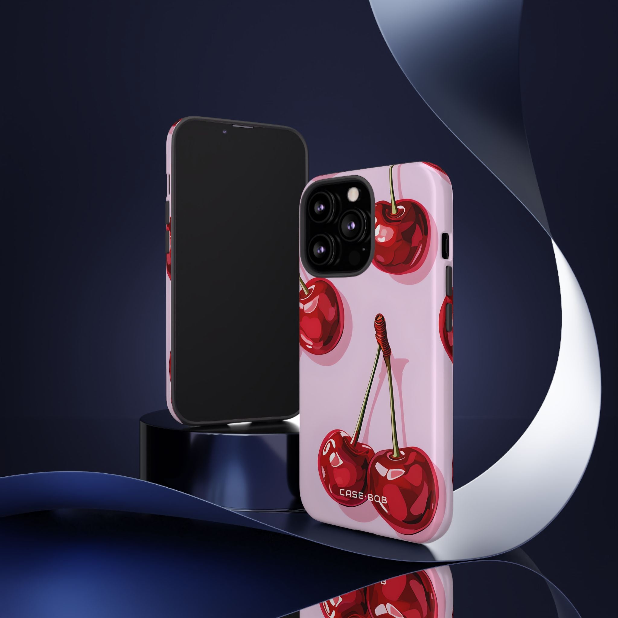 Glossy Cherry Burst iPhone 13 Pro Case - Tough