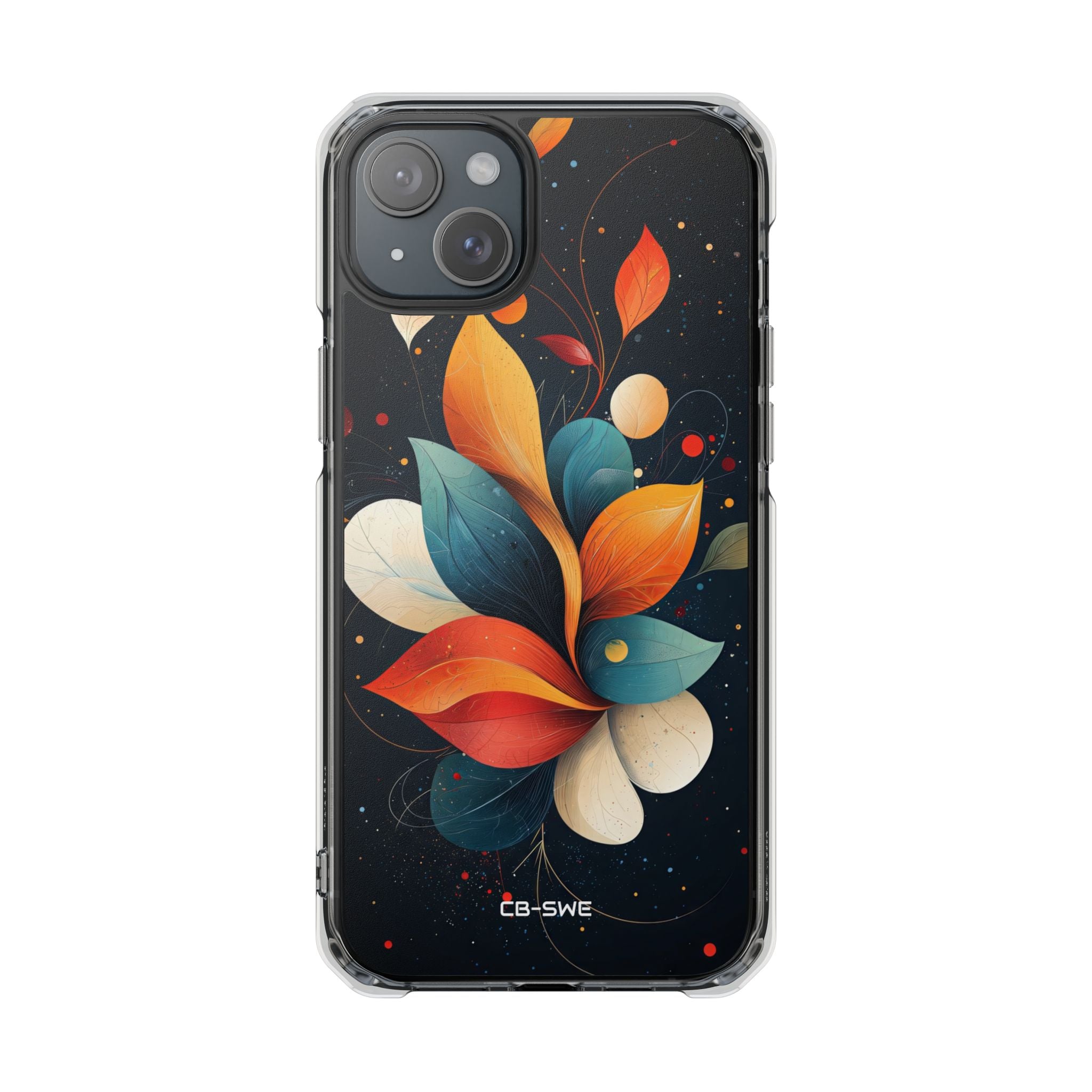 Vibrant Floral Harmony iPhone Case - Impact
