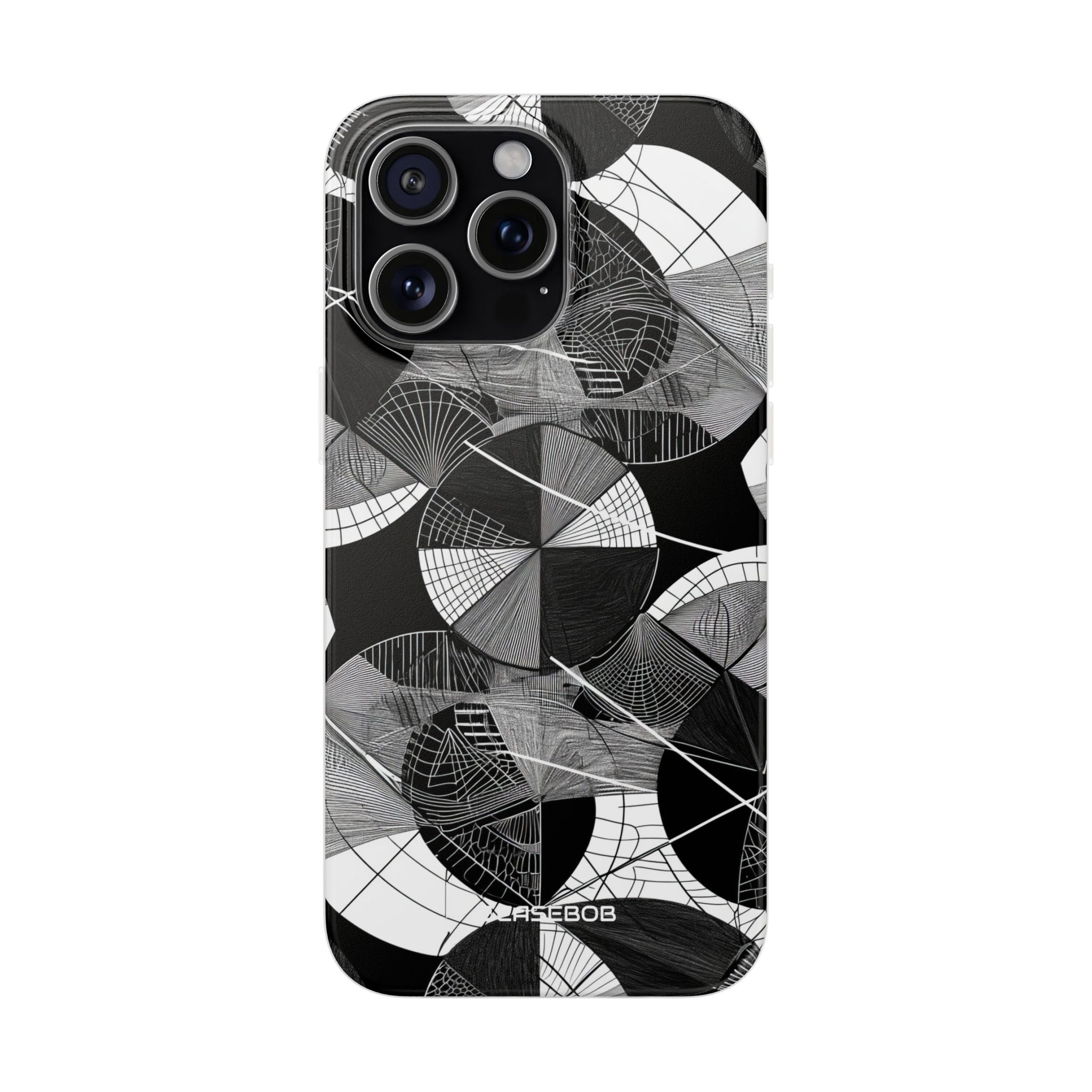 Geometric Elegance | Flexible Phone Case for iPhone