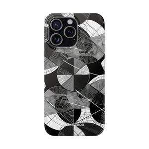 Geometrische Eleganz | Flexible Handyhülle für iPhone