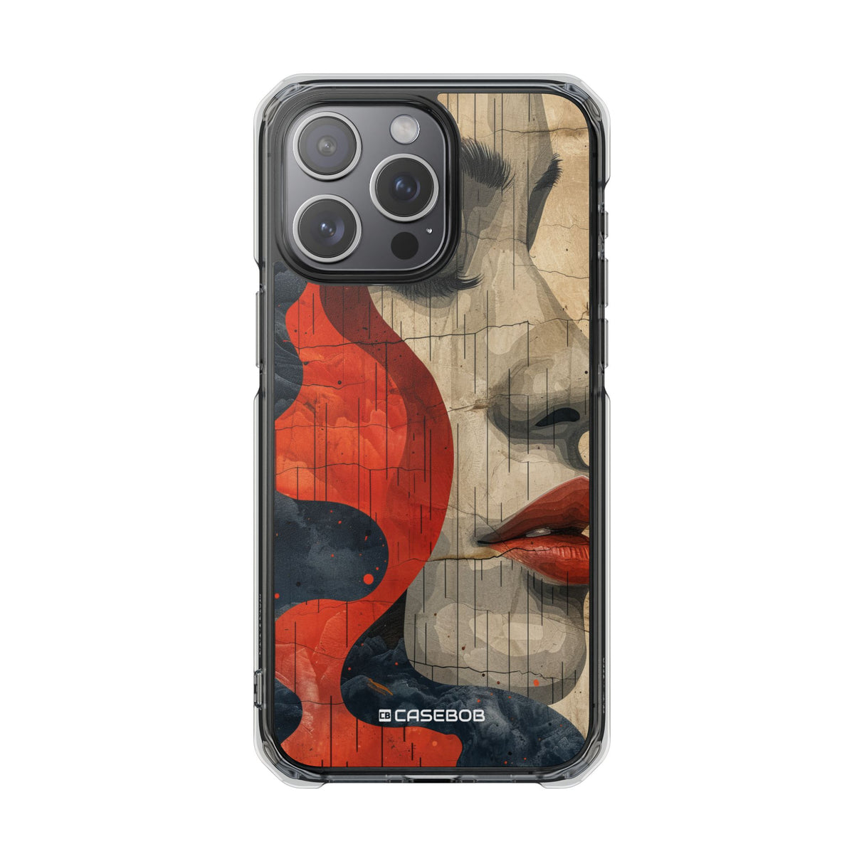 Abstract Contemplation - Phone Case for iPhone (Clear Impact - Magnetic)