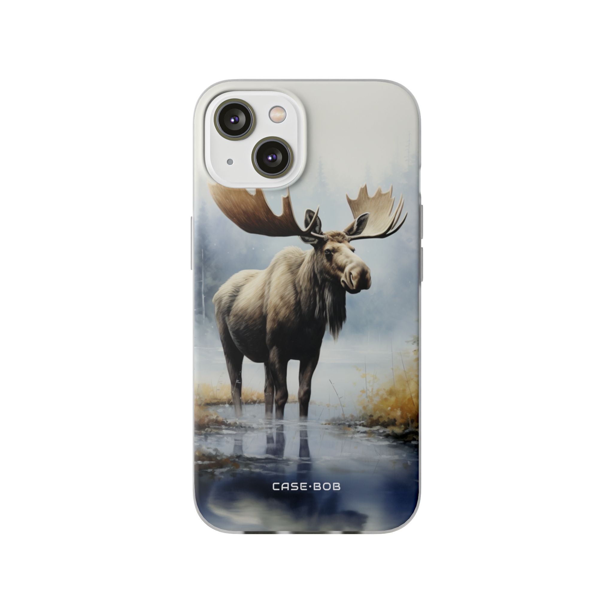 Moose Reflection iPhone 14 Case - Soft