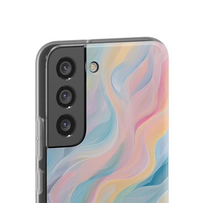 Dreamy Pastel Swirls - Flexi Samsung S22 Phone Case