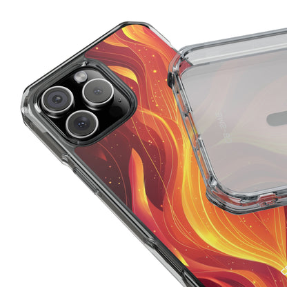 Flames Dance Upward iPhone Case - Impact