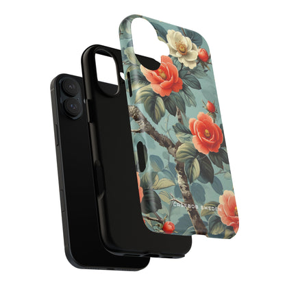 Vintage Floral Romance iPhone 16 | Tough+ Phone Case