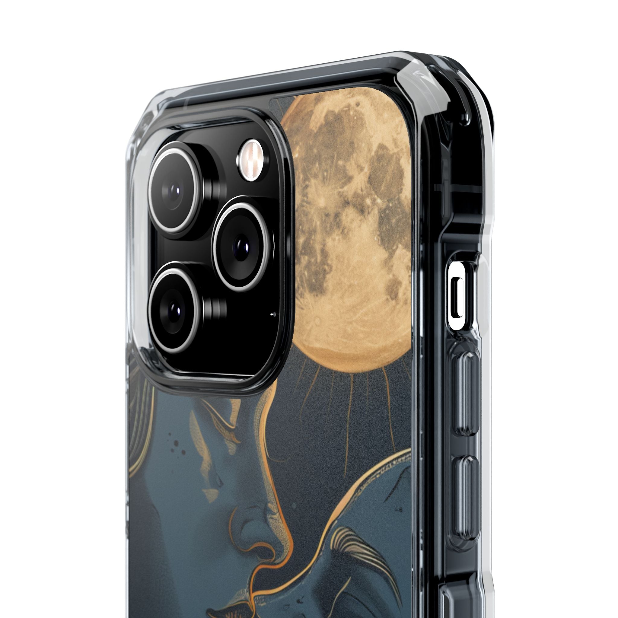 Moonlit Lovers Whisper iPhone 14 - Impact Clear+