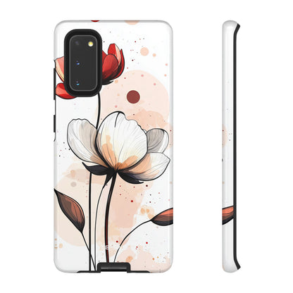Vibrant Floral Elegance - Samsung Case