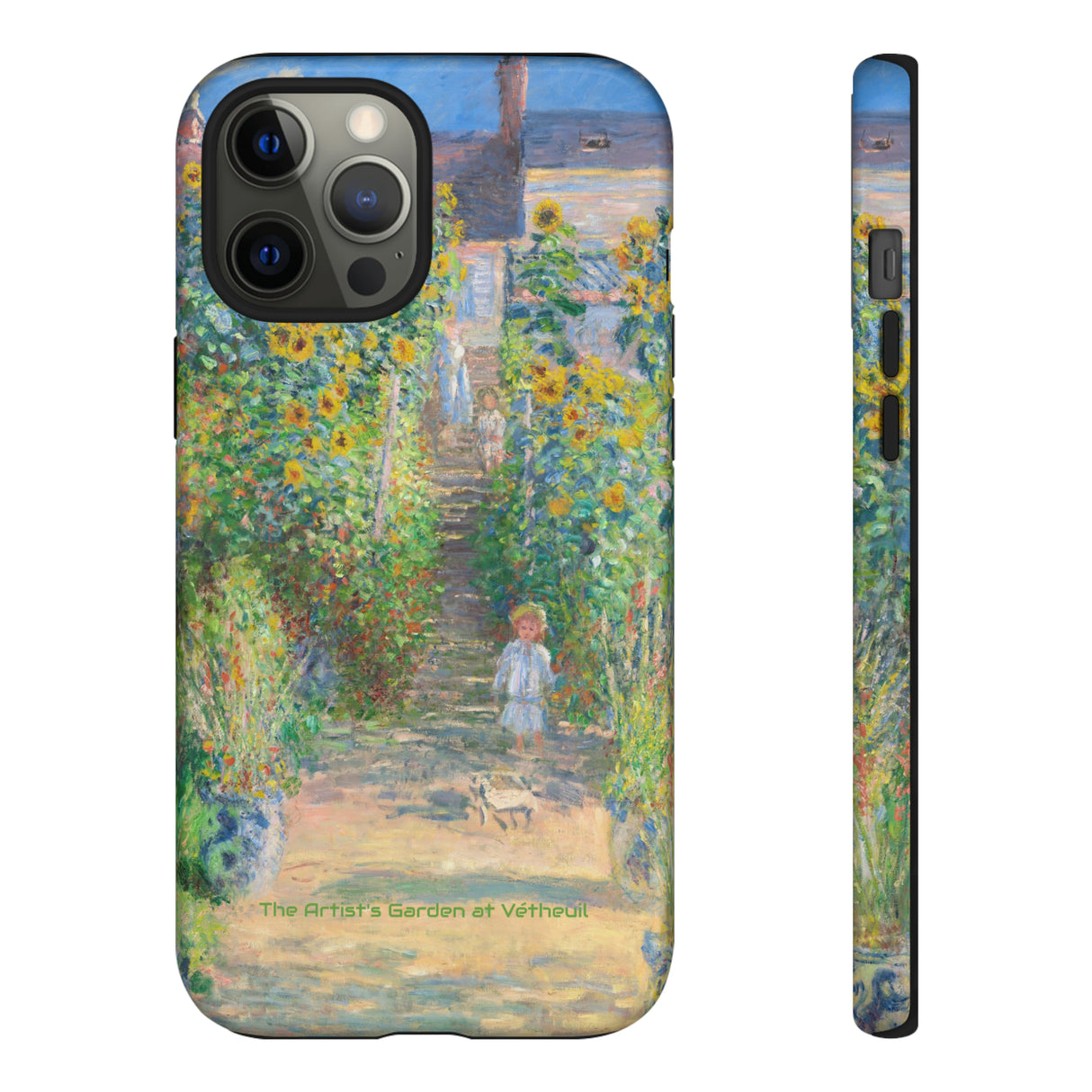 The Artist's Garden at Vétheuil - Protective Phone Case