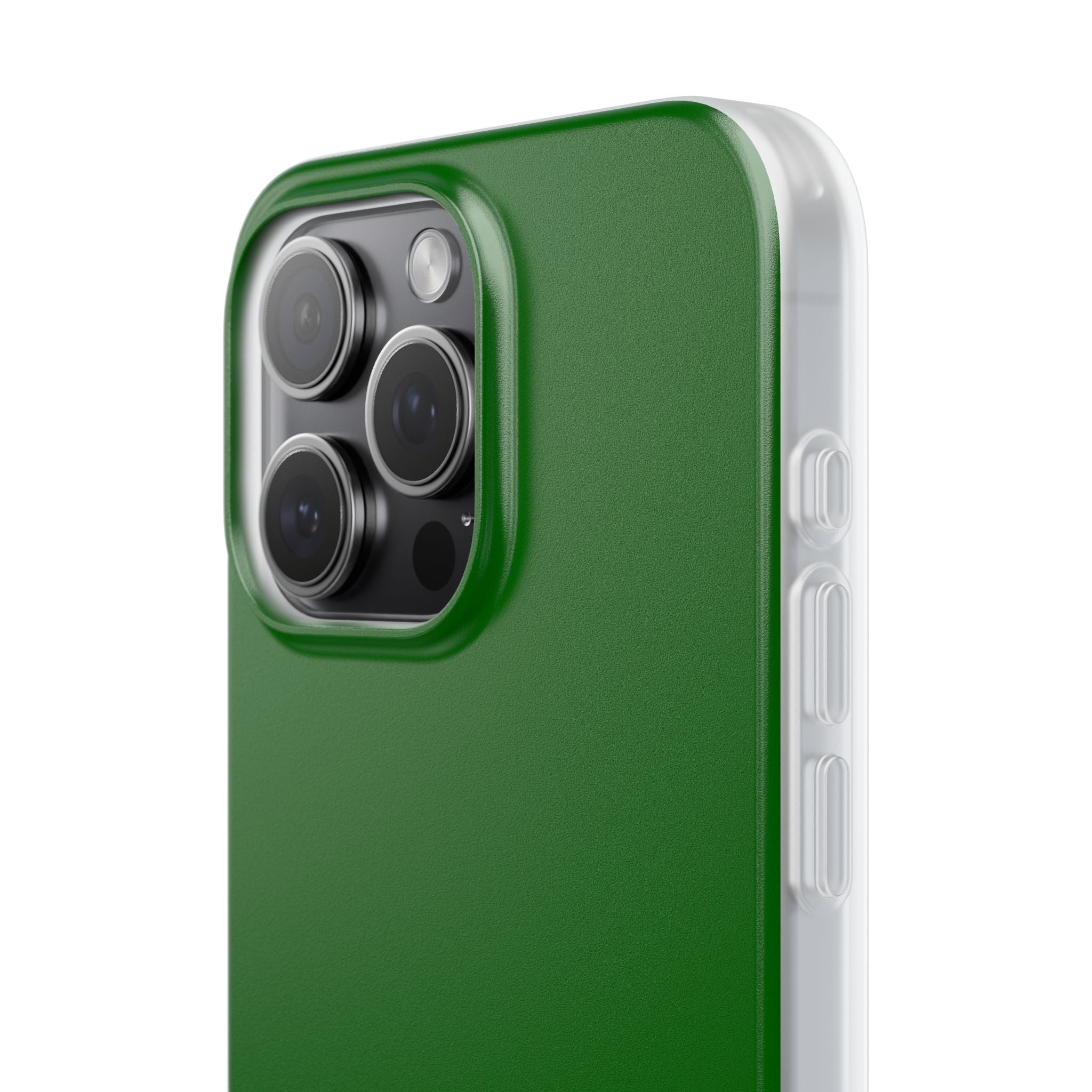 Dark Green iPhone 15 - Flexi Phone Case