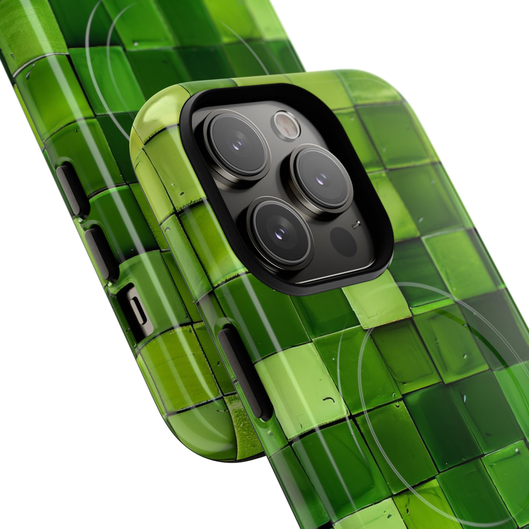 Groene Tegel Harmonie iPhone 14 - Tough+