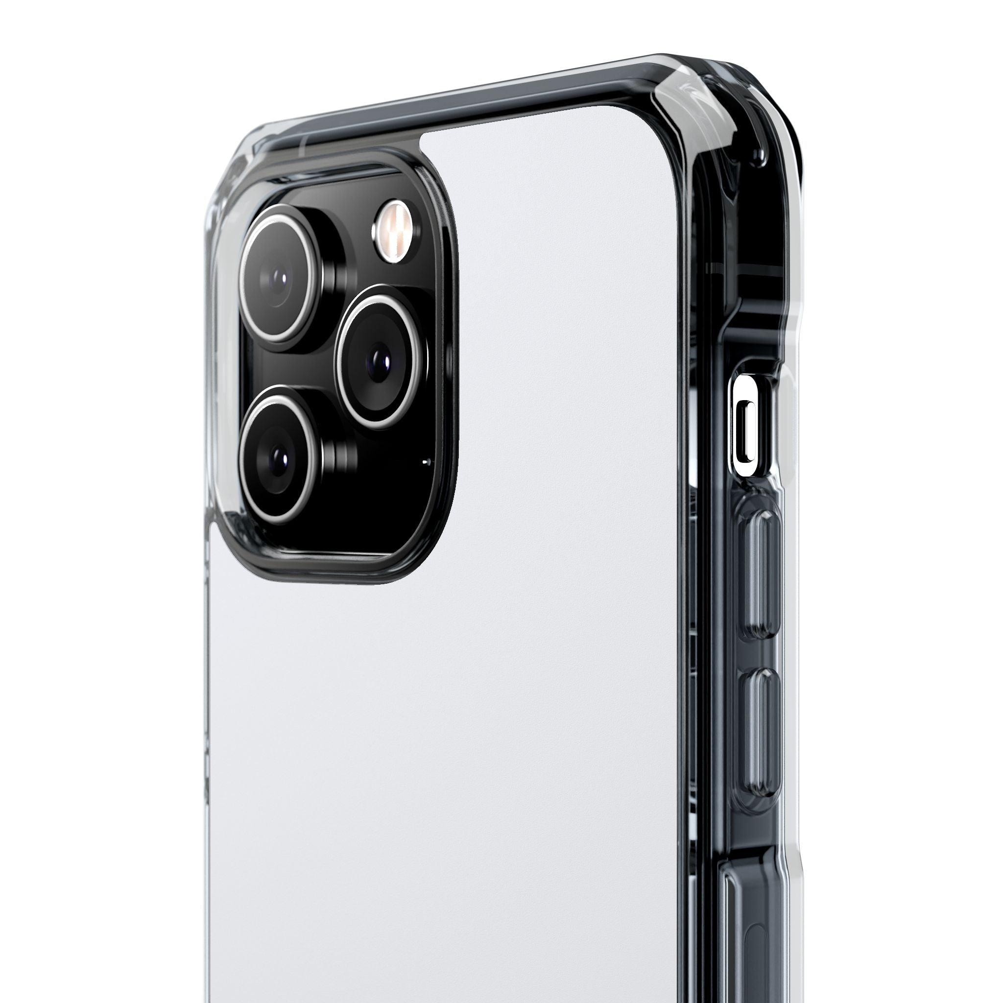 Ghost White - Clear Impact Case for iPhone