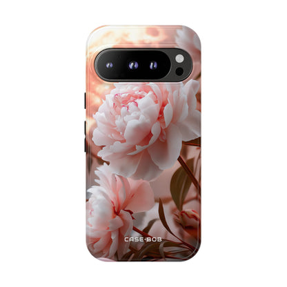 Peony Moonlight Google Pixel 9 Pro Case - Tough