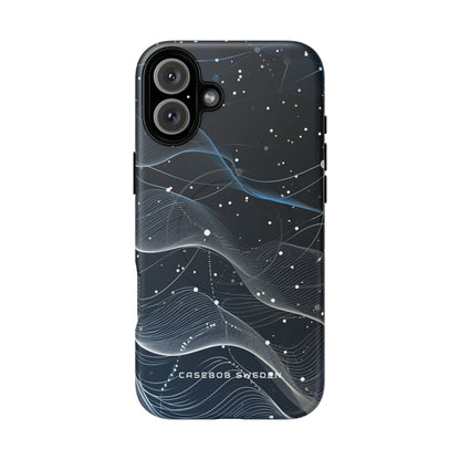 Gradient Neural Waves iPhone 16  Tough+ Phone Case