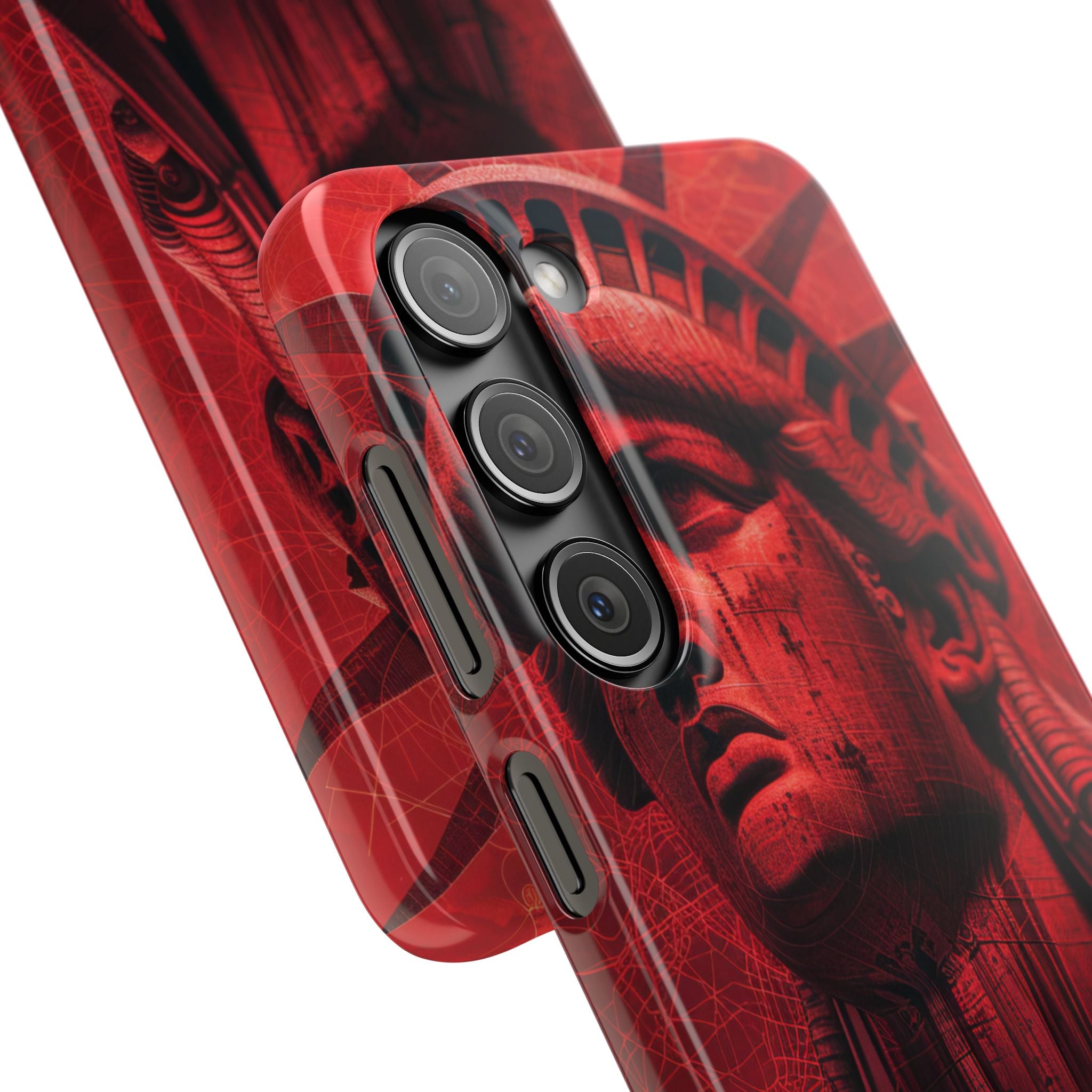 Zen Red Liberty Vision Samsung S23 - Slim Phone Case