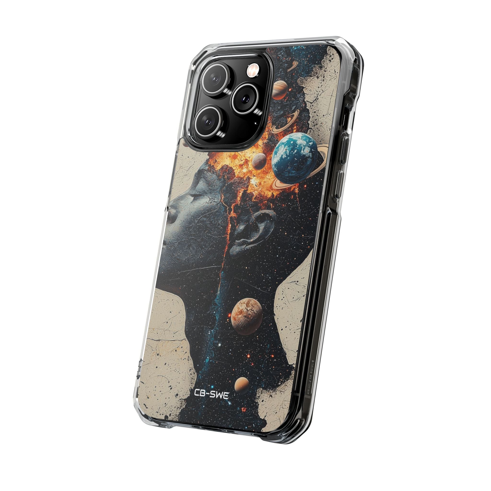 Cosmic Mind Erupts iPhone Case - Impact
