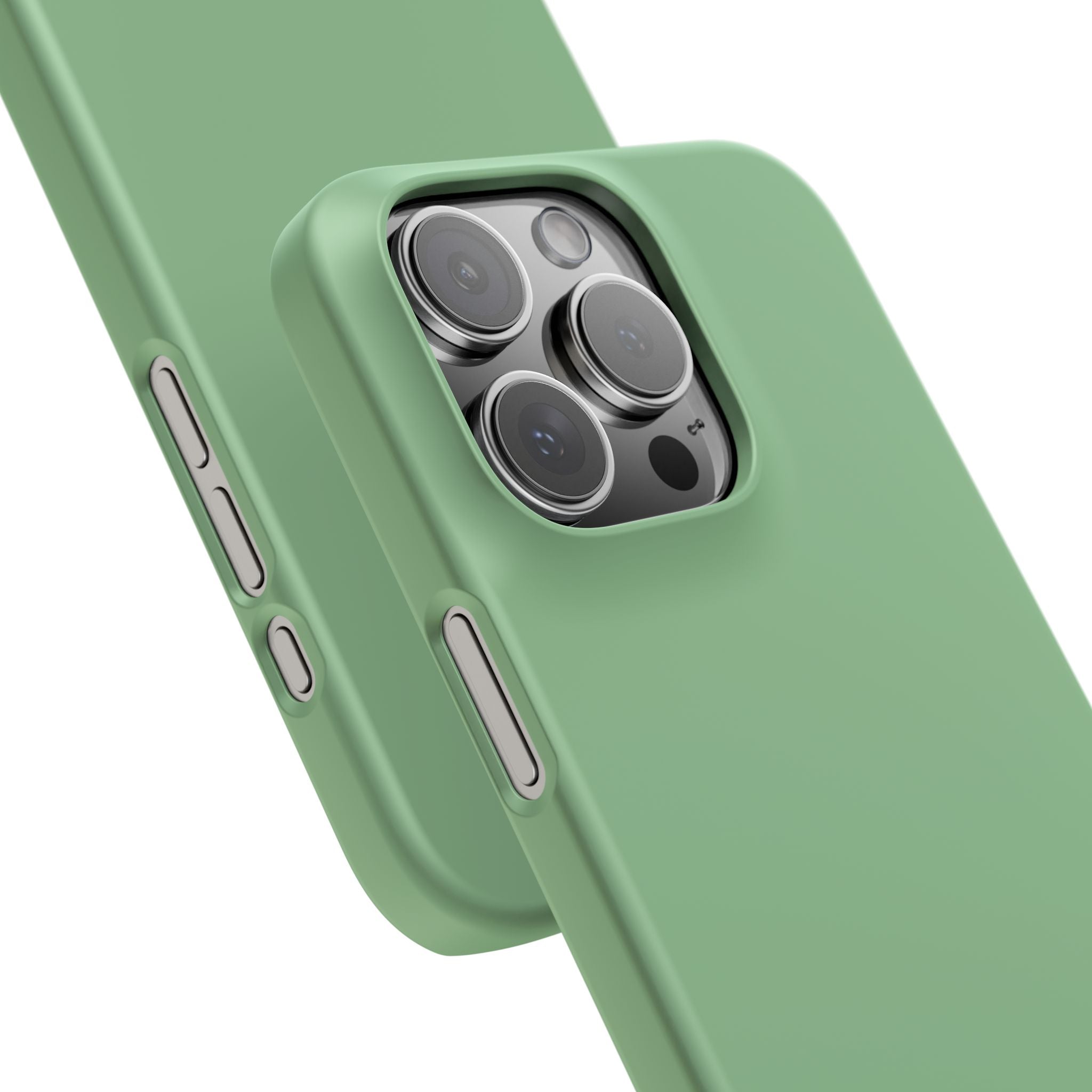 Dark Sea Green iPhone 16 - Slim Phone Case