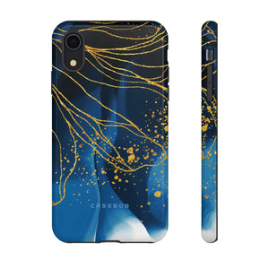 Blue Watercolor Art - Protective Phone Case