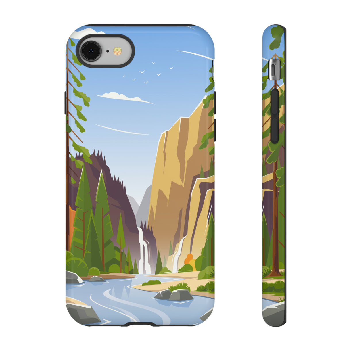 Waterfall at National Park - Protective Phone Case