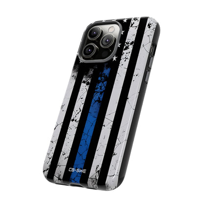 Modern Grunge Flag - iPhone Case