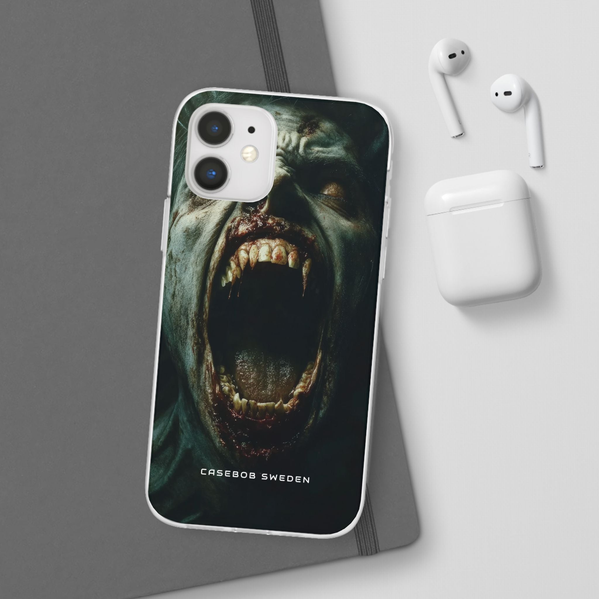 Gothic Wail of Decay iPhone 12 - Flexi Phone Case