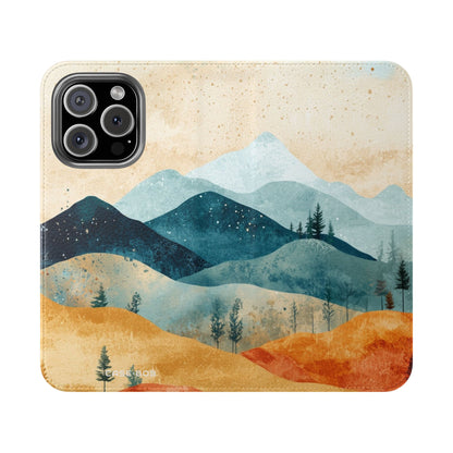 Blue Ridge Moon - iPhone 16 Pro Case - Wallet