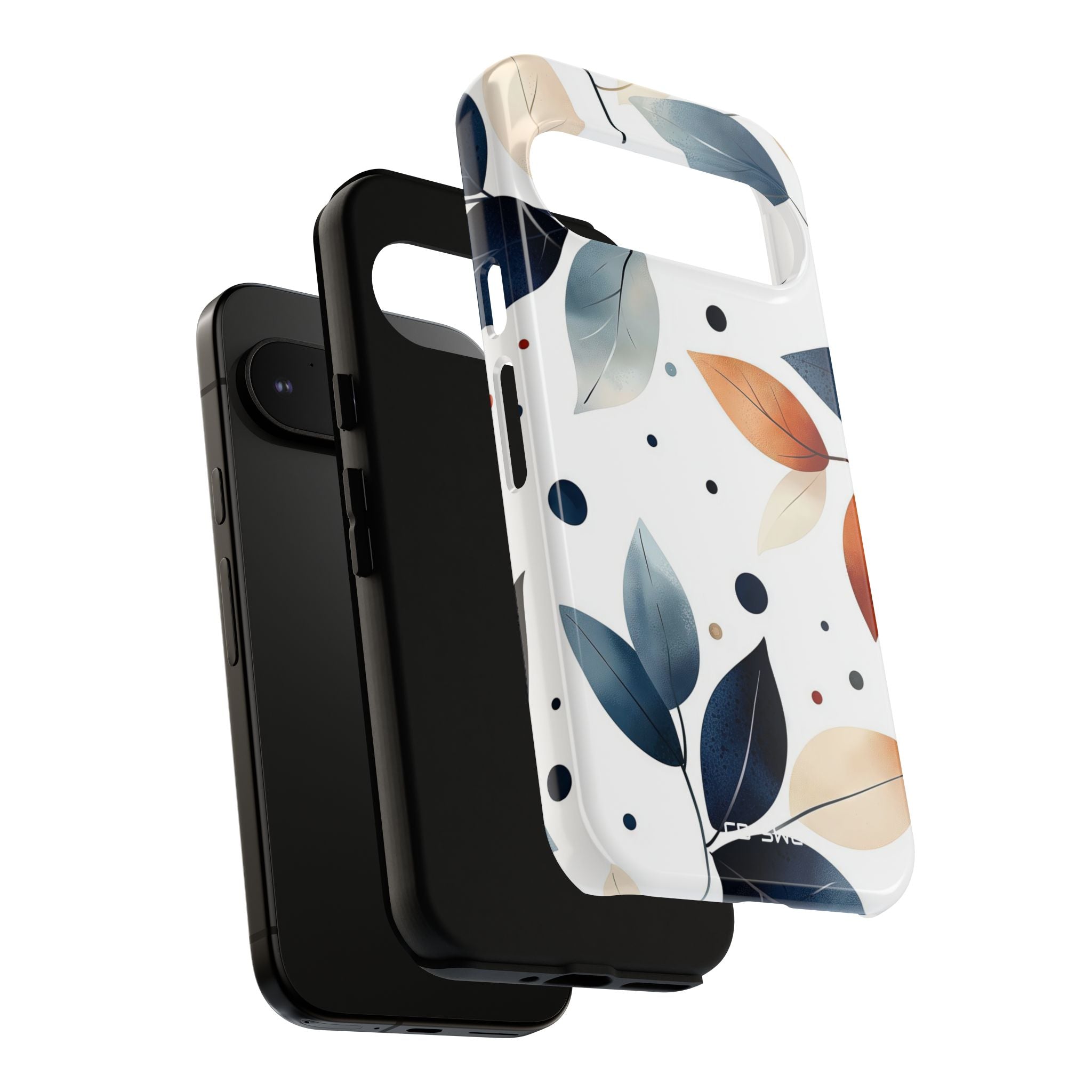 Leaves And Circles - Google Pixel Case