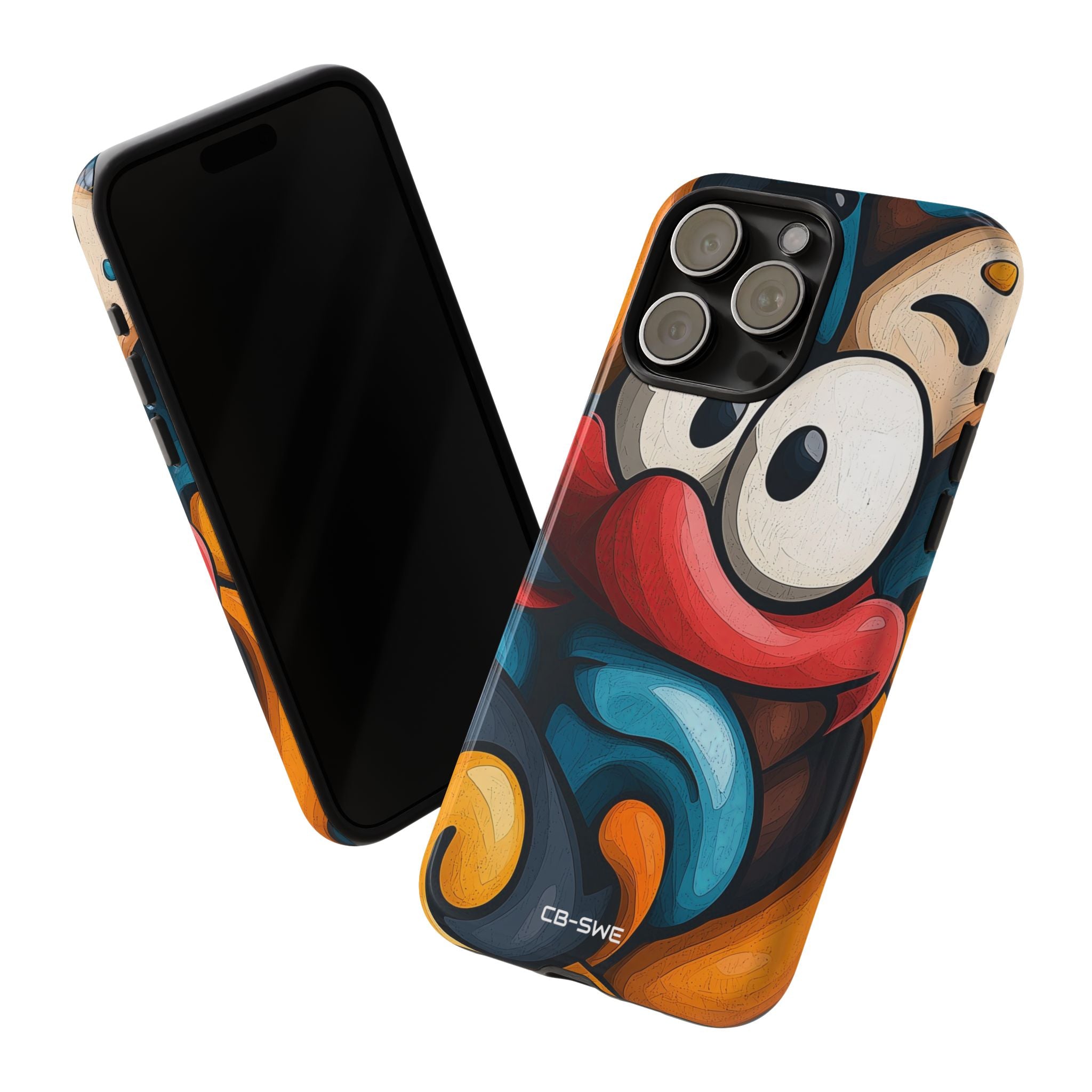 Whimsical Eyes Dance - iPhone Case