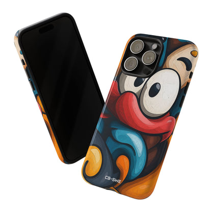 Whimsical Eyes Dance - iPhone Case