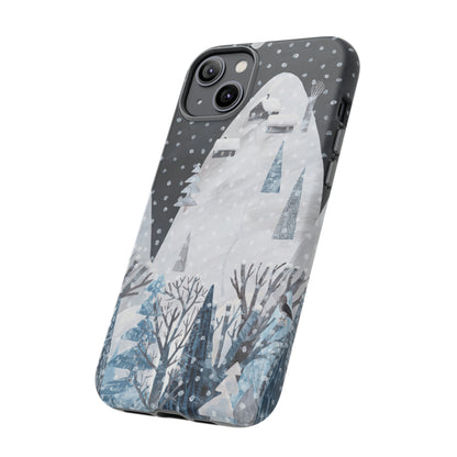 Cute Winter Landscape - Protective Phone Case