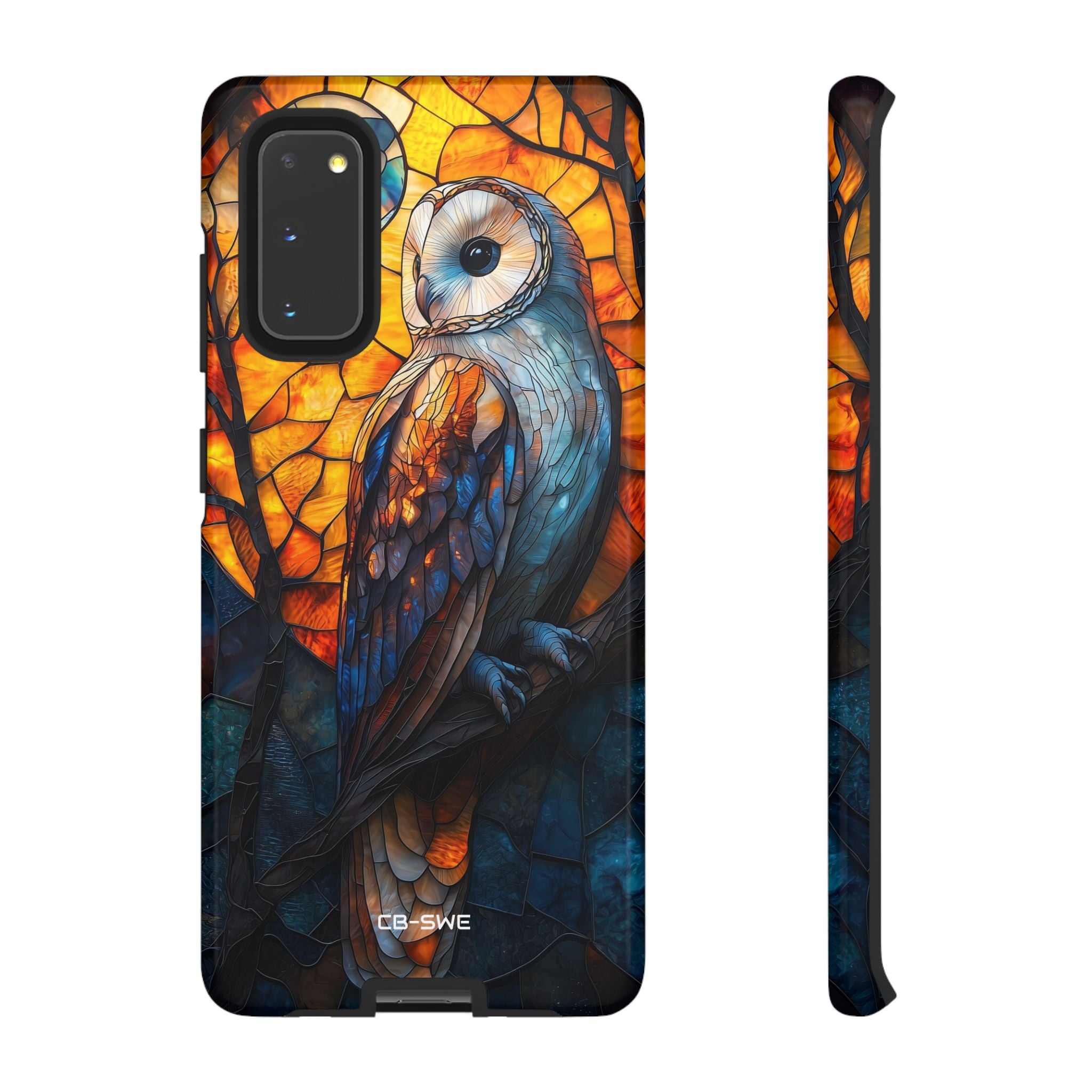 Owl Gazes Moonlight - Samsung Case