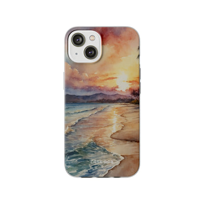 Sunset Reflection iPhone 14 Case - Soft