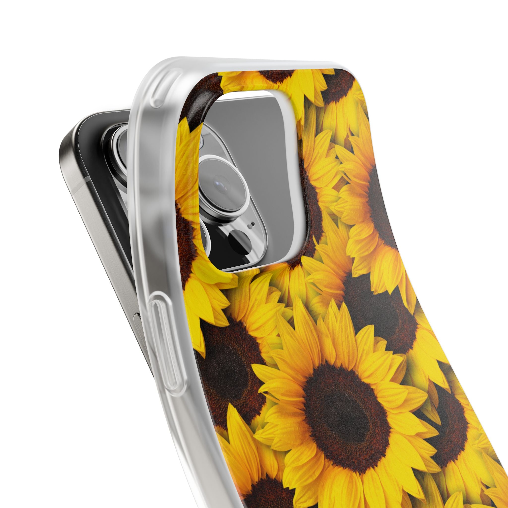 Sunflower Glow iPhone 16 Pro Max Case - Soft