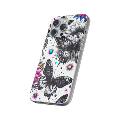 Butterfly Bloom iPhone 14 Pro Max Case - Soft