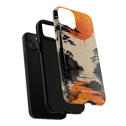 Zen Serenity Sunscape iPhone 15 | Tough+ Phone Case